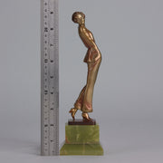 Josef Lorenzl Trouser Girl - Lorenzl Bronze - Hickmet Fine Arts