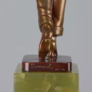 Josef Lorenzl Trouser Girl - Lorenzl Bronze - Hickmet Fine Arts