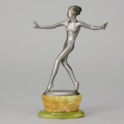 Josef Lorenzl - Veronica - Art deco figurines - Art Deco Sculpture - Art Deco Bronze Figurines - Art Deco Bronze Lady - Hickmet Fine Arts
