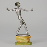 Josef Lorenzl - Veronica - Art deco figurines - Art Deco Sculpture - Art Deco Bronze Figurines - Art Deco Bronze Lady - Hickmet Fine Arts