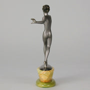 Josef Lorenzl - Veronica - Art deco figurines - Art Deco Sculpture - Art Deco Bronze Figurines - Art Deco Bronze Lady - Hickmet Fine Arts