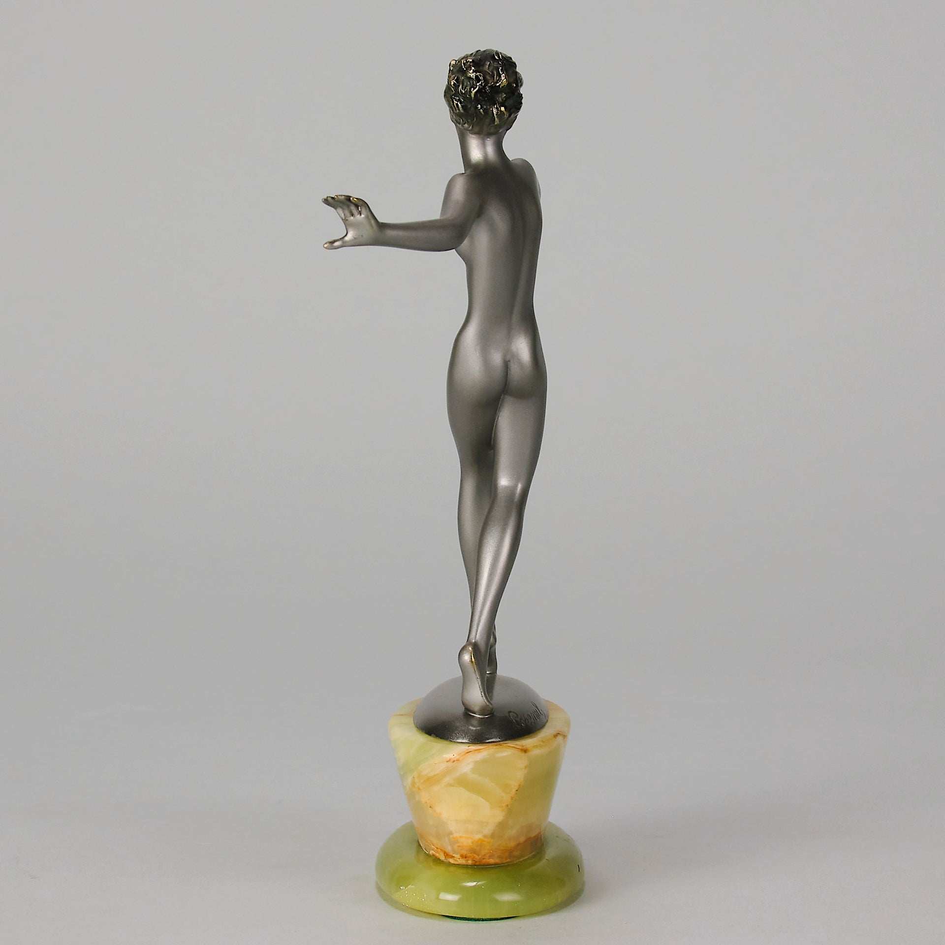 Josef Lorenzl - Veronica - Art deco figurines - Art Deco Sculpture - Art Deco Bronze Figurines - Art Deco Bronze Lady - Hickmet Fine Arts