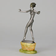 Josef Lorenzl - Veronica - Art deco figurines - Art Deco Sculpture - Art Deco Bronze Figurines - Art Deco Bronze Lady - Hickmet Fine Arts