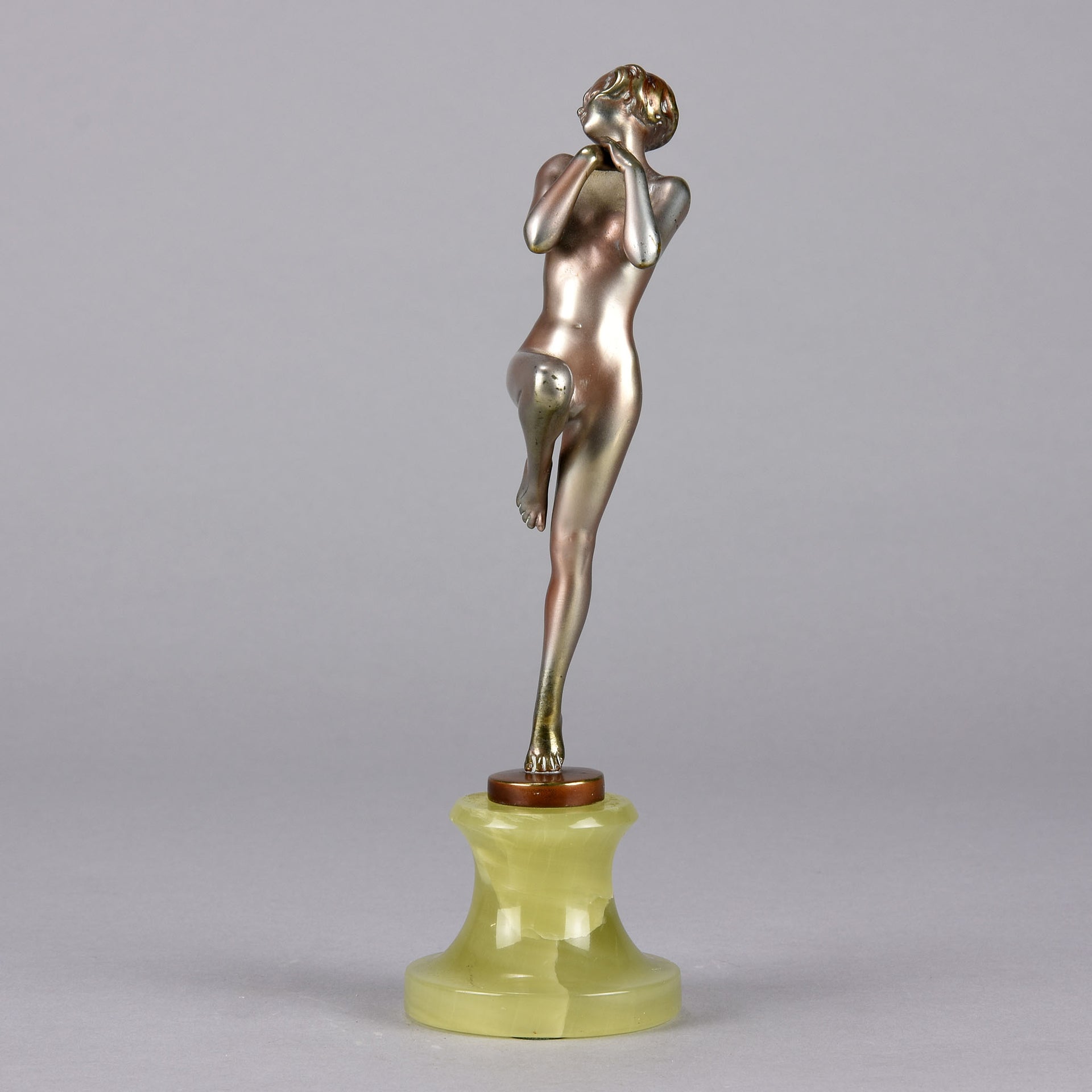 Josef Lorenzl Bronze -  Art Deco Sculpture - Vivienne - Hickmet Fine Arts