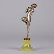 Josef Lorenzl Bronze -  Art Deco Sculpture - Vivienne - Hickmet Fine Arts