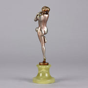Josef Lorenzl Bronze -  Art Deco Sculpture - Vivienne - Hickmet Fine Arts