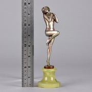 Josef Lorenzl Bronze -  Art Deco Sculpture - Vivienne - Hickmet Fine Arts