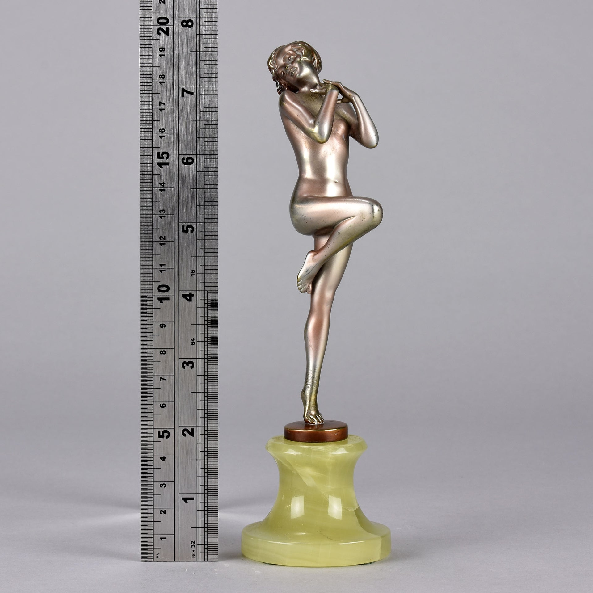 Josef Lorenzl Bronze -  Art Deco Sculpture - Vivienne - Hickmet Fine Arts