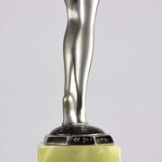 Adolph Shy Maiden Art Deco Bronze 