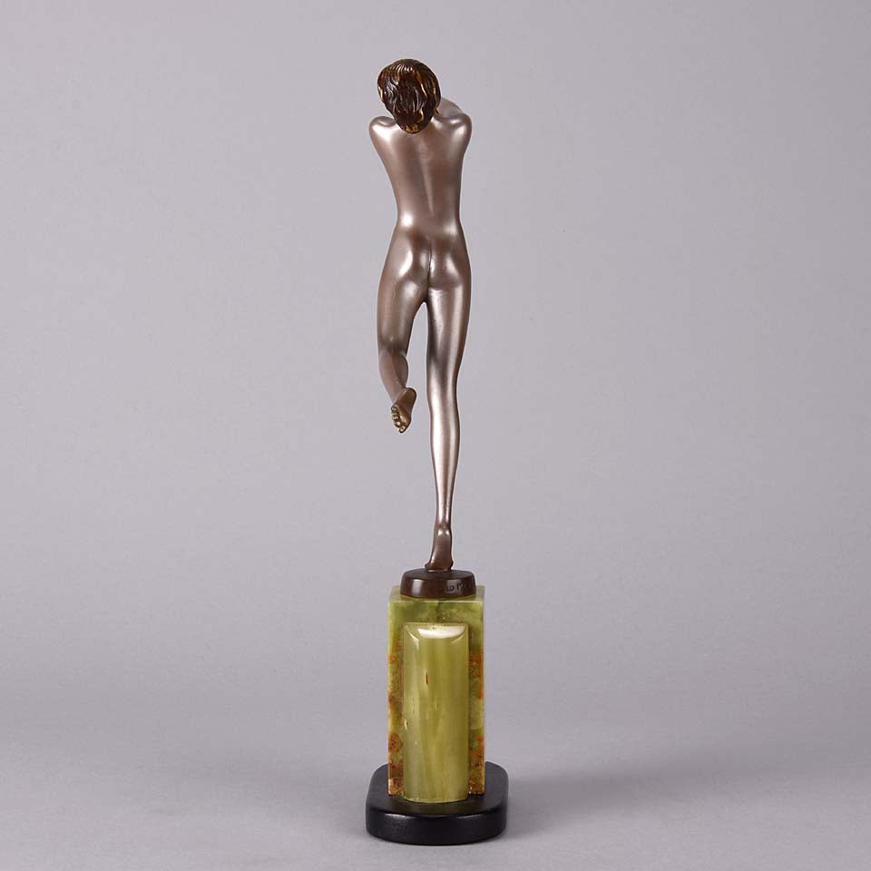 Josef Lorenzl Arms Out -  Art Deco Sculpture - Hickmet Fine Arts
