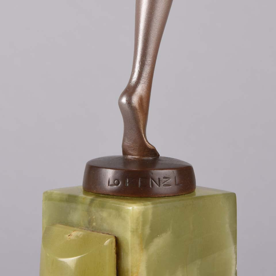 Josef Lorenzl Arms Out -  Art Deco Sculpture - Hickmet Fine Arts