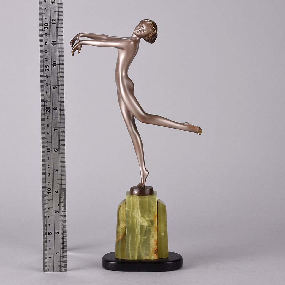 Josef Lorenzl Arms Out -  Art Deco Sculpture - Hickmet Fine Arts