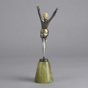 Lorenzl Arms Up Art Deco Figure