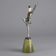 Lorenzl Arms Up Art Deco Figure