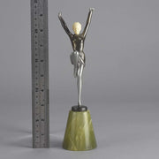 Lorenzl Arms Up Art Deco Figure