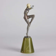 Lorenzl Armsa Out Art Deco Bronze