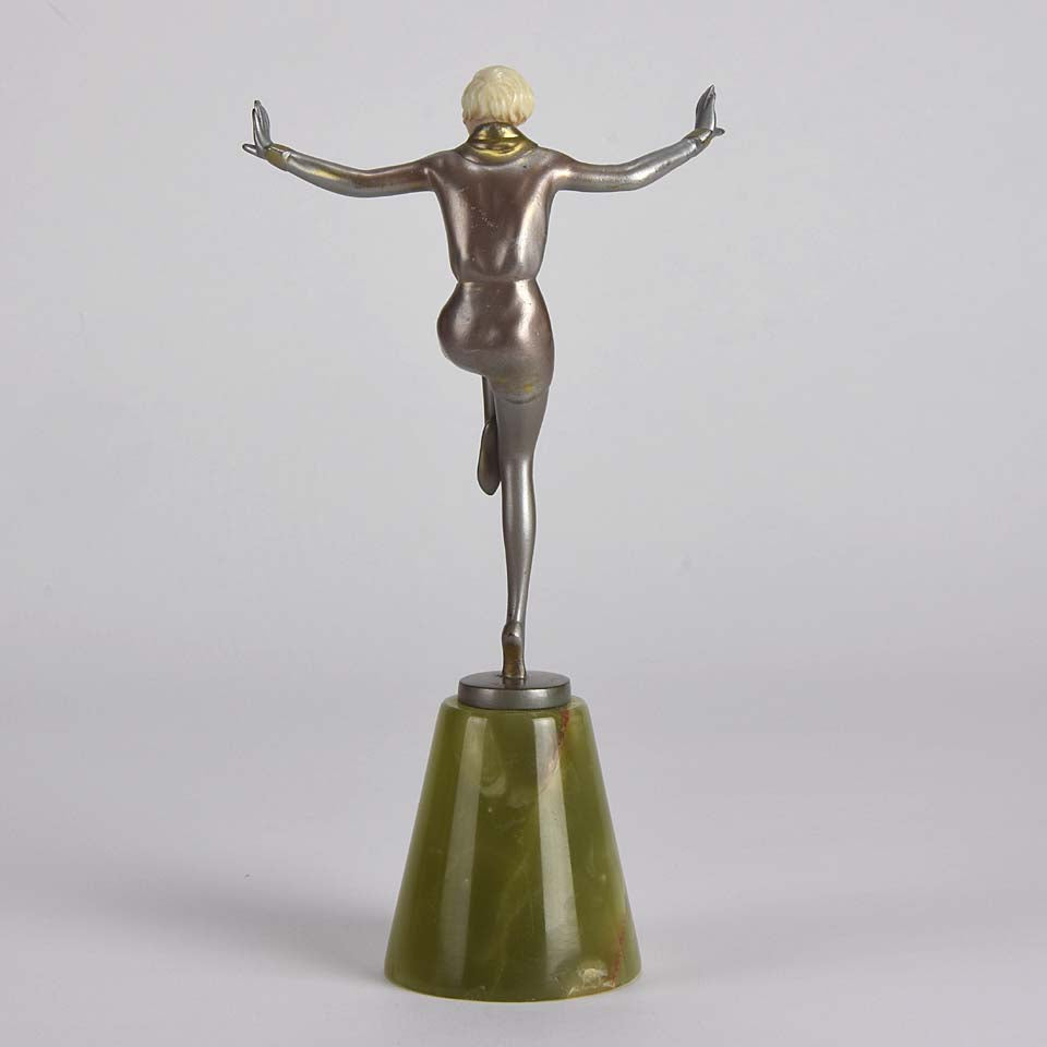 Lorenzl Armsa Out Art Deco Bronze