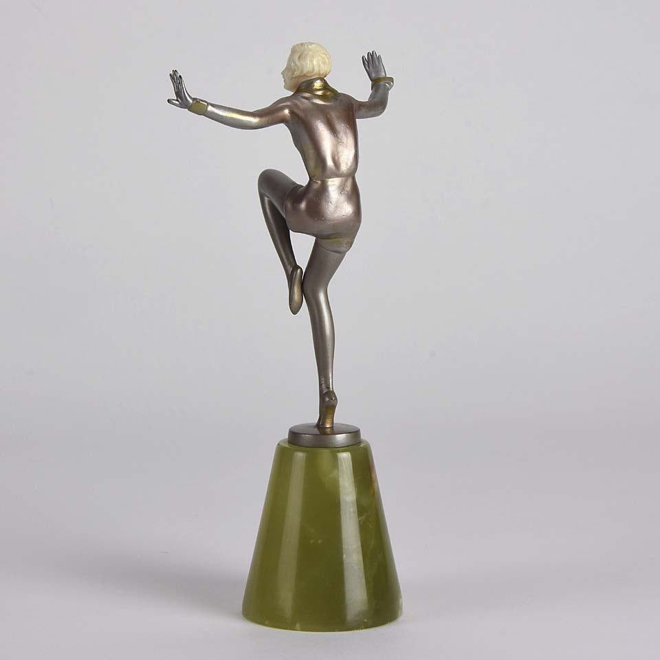Lorenzl Armsa Out Art Deco Bronze