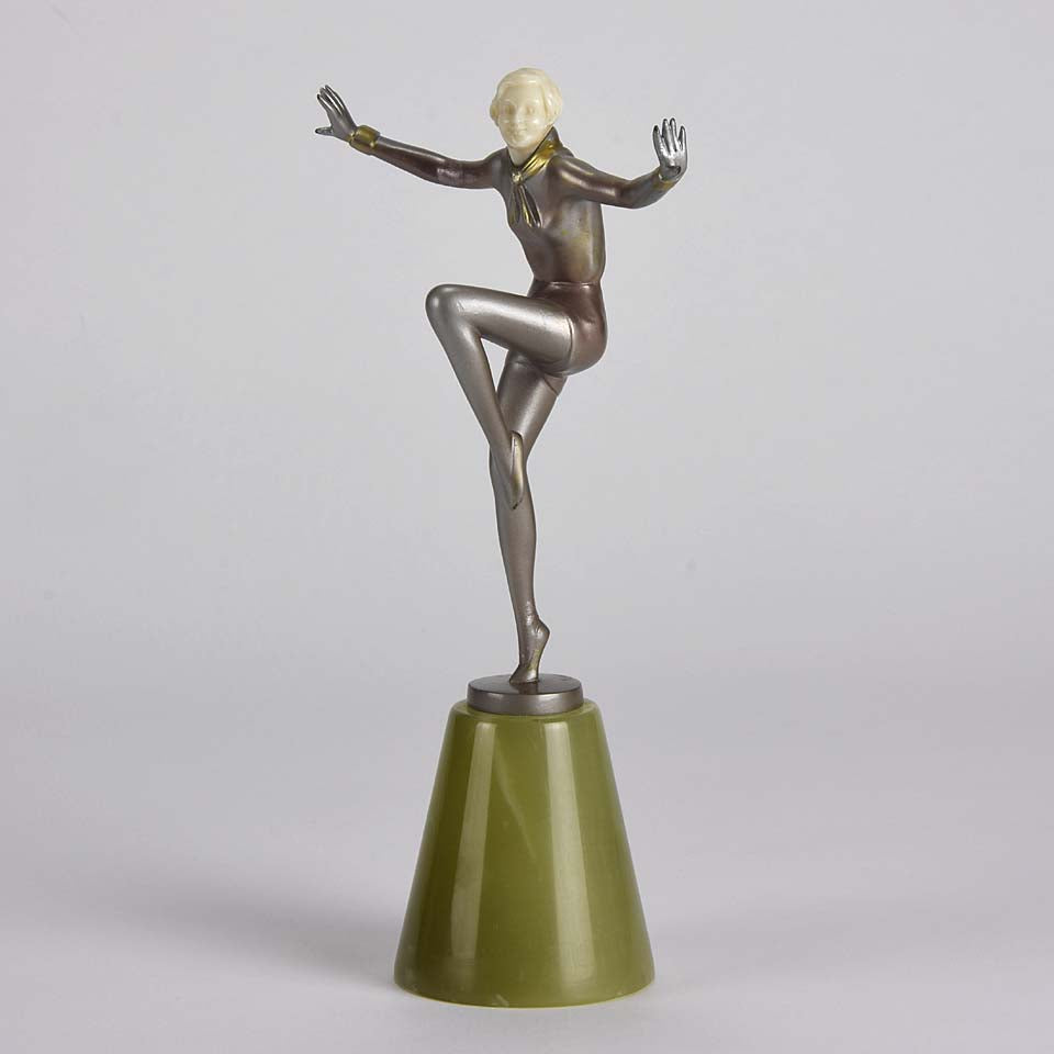 Lorenzl Armsa Out Art Deco Bronze