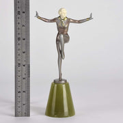 Lorenzl Armsa Out Art Deco Bronze