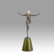 Lorenzl Armsa Out Art Deco Bronze