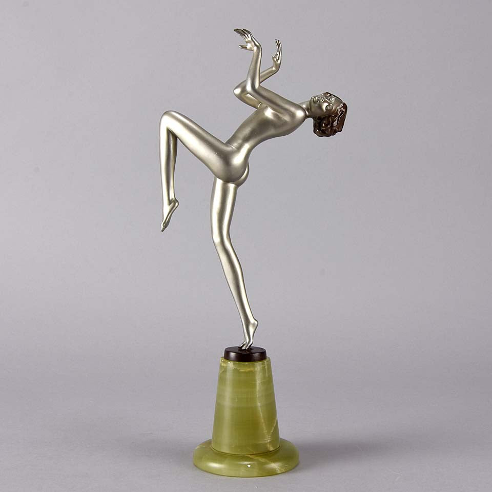 Lorenzl Leant Back Art Deco Bronze