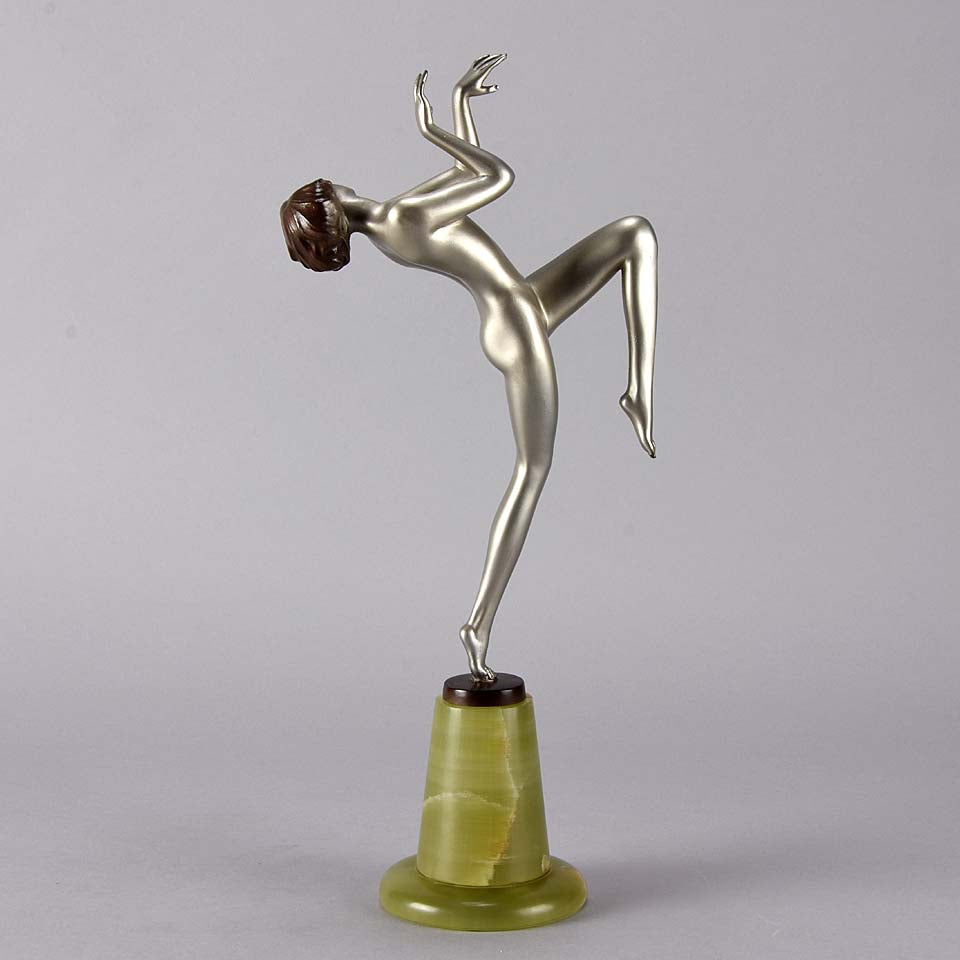 Lorenzl Leant Back Art Deco Bronze