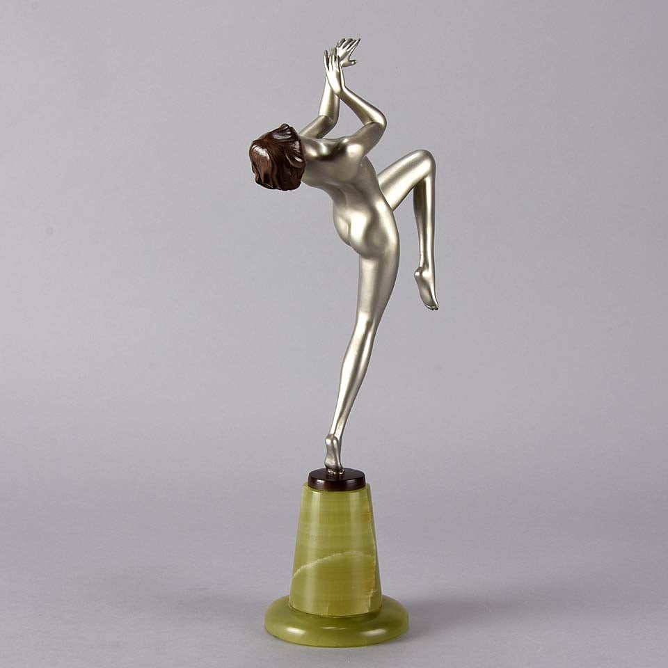 Lorenzl Leant Back Art Deco Bronze