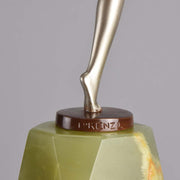 Lorenzl Scarf Dancer Art Deco Bronze