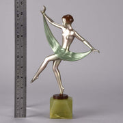Lorenzl Scarf Dancer Art Deco Bronze