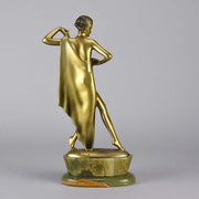 Lorenzl The Shawl Art Deco Bronze 