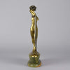 Lorenzl The Shawl Art Deco Bronze 