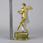 Lorenzl The Shawl Art Deco Bronze 