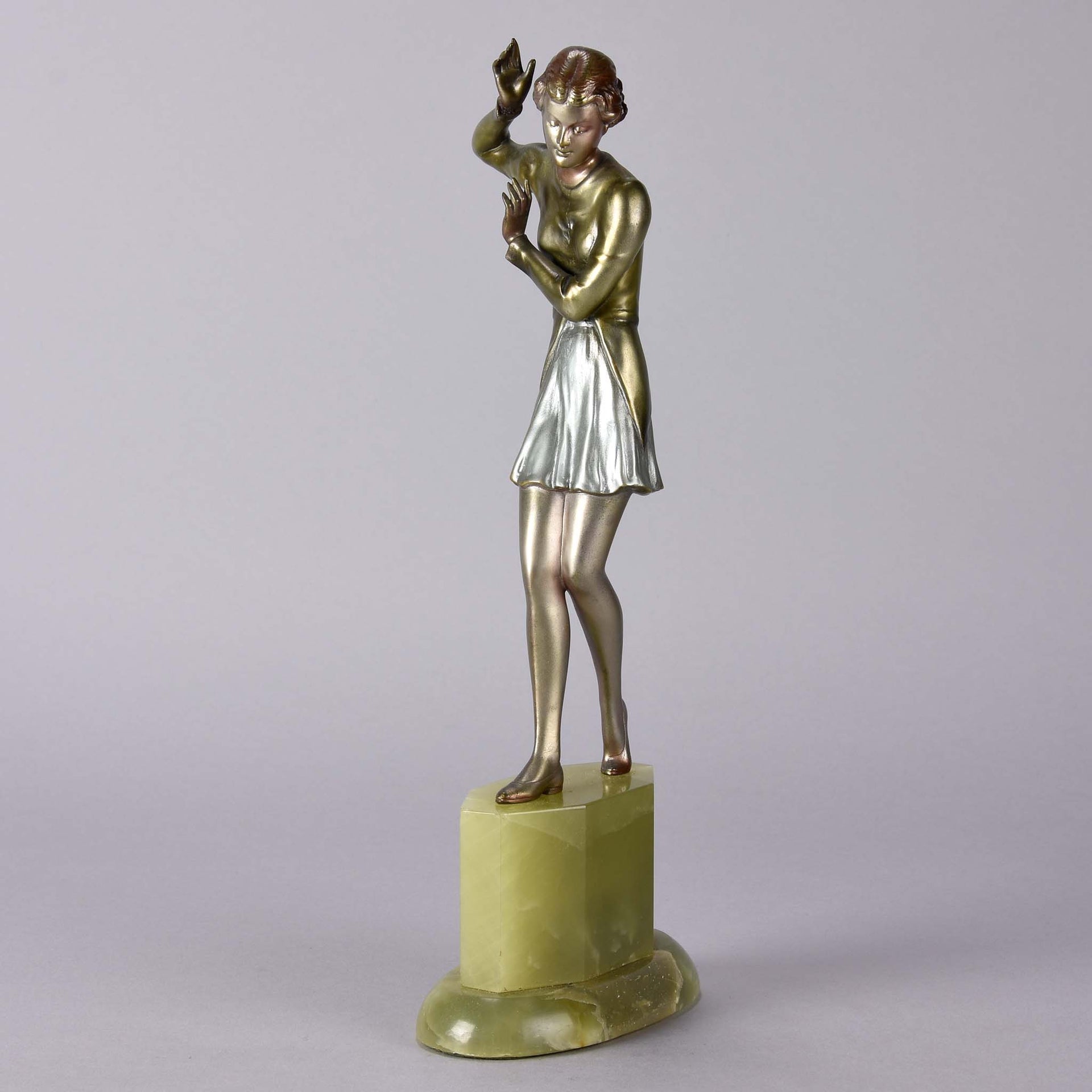 Josef Lorenzl Bronze -  Bridget II - Josef Lorenzl Bronze - Hickmet Fine Arts