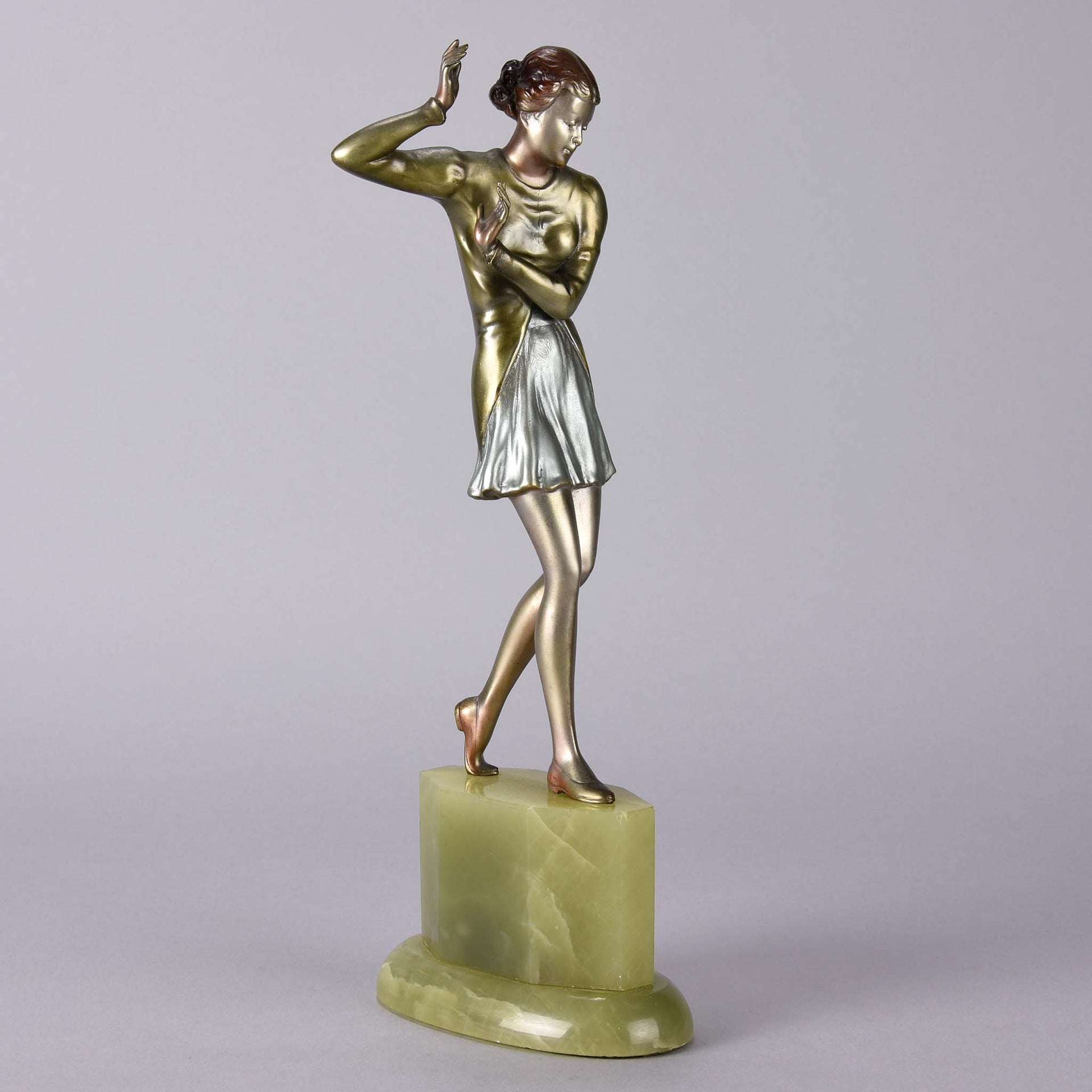 Josef Lorenzl Bronze -  Bridget II - Josef Lorenzl Bronze - Hickmet Fine Arts