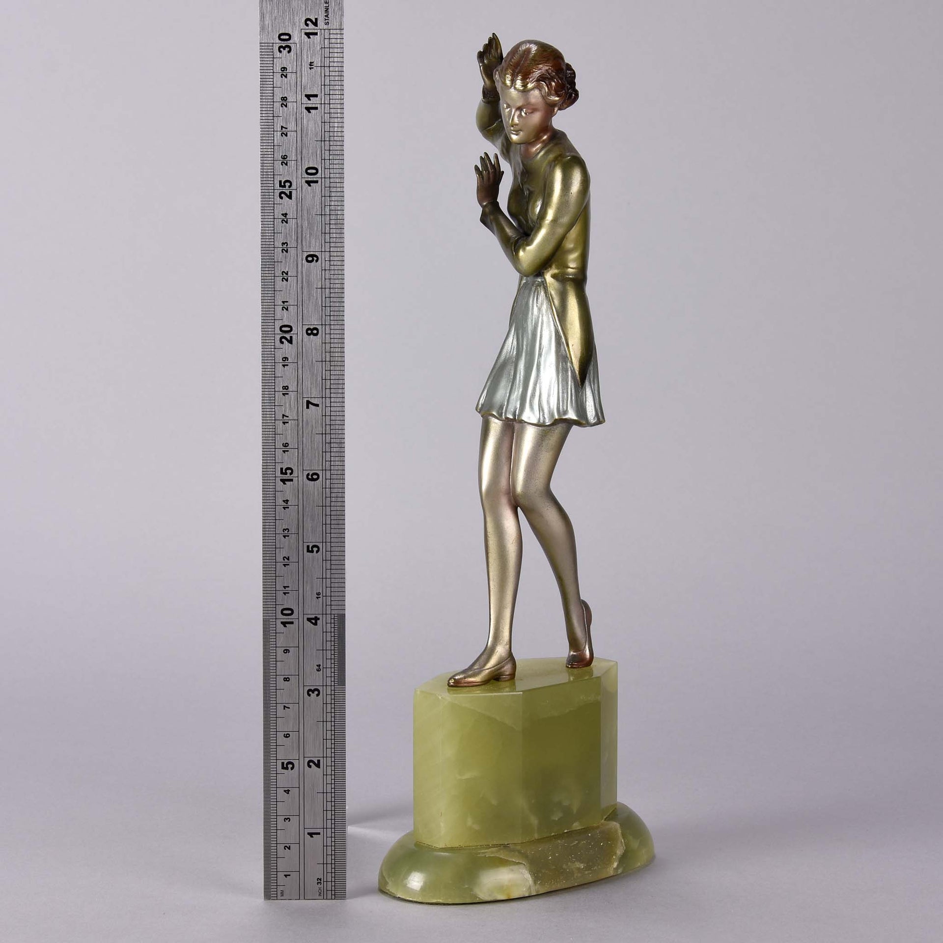 Josef Lorenzl Bronze -  Bridget II - Josef Lorenzl Bronze - Hickmet Fine Arts