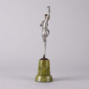 Lorenzl Bronze Cleo - Josef Lorenzl Art Deco Bronze - Hickmet Fine Arts