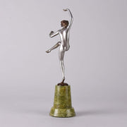 Lorenzl Bronze Cleo - Josef Lorenzl Art Deco Bronze - Hickmet Fine Arts