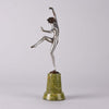 Lorenzl Bronze Cleo - Josef Lorenzl Art Deco Bronze - Hickmet Fine Arts