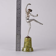 Lorenzl Bronze Cleo - Josef Lorenzl Art Deco Bronze - Hickmet Fine Arts