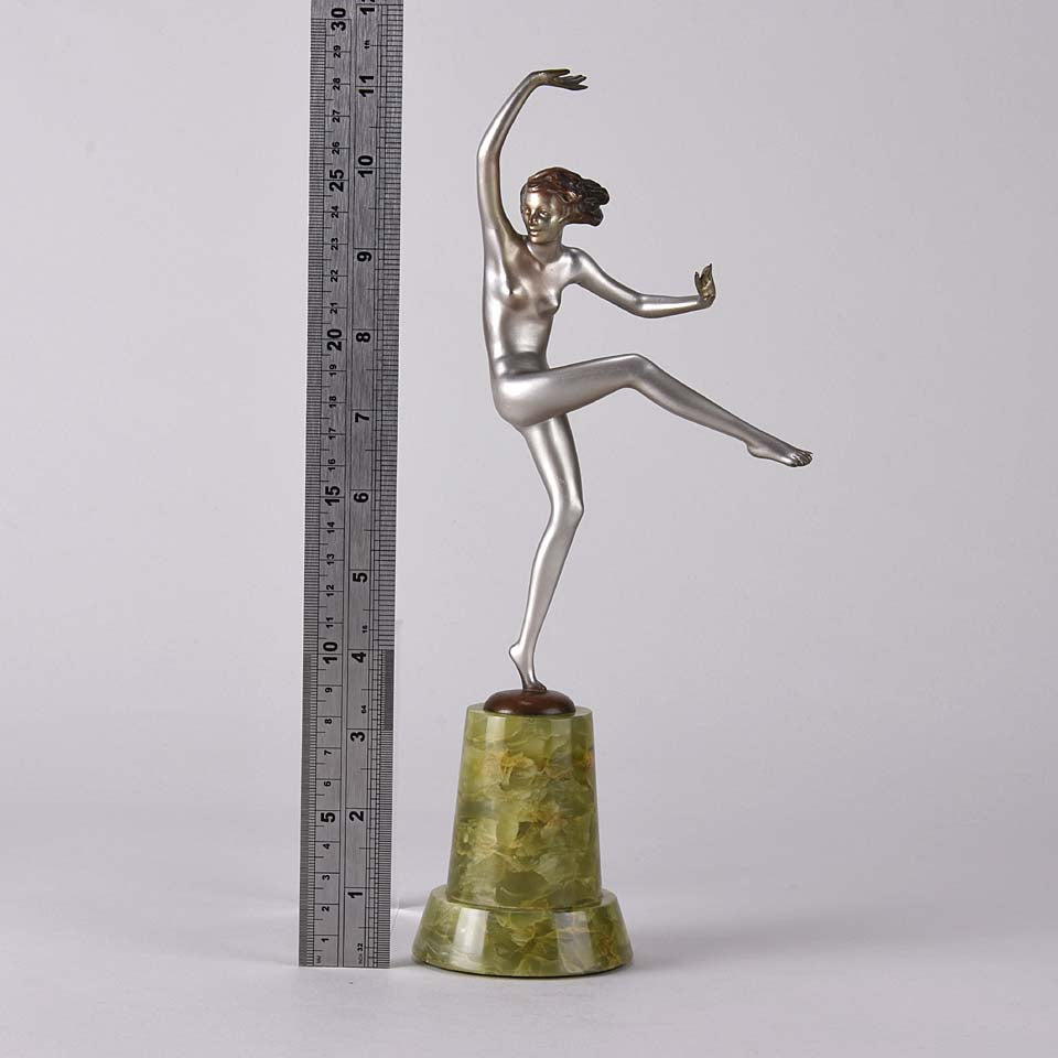 Lorenzl Bronze Cleo - Josef Lorenzl Art Deco Bronze - Hickmet Fine Arts
