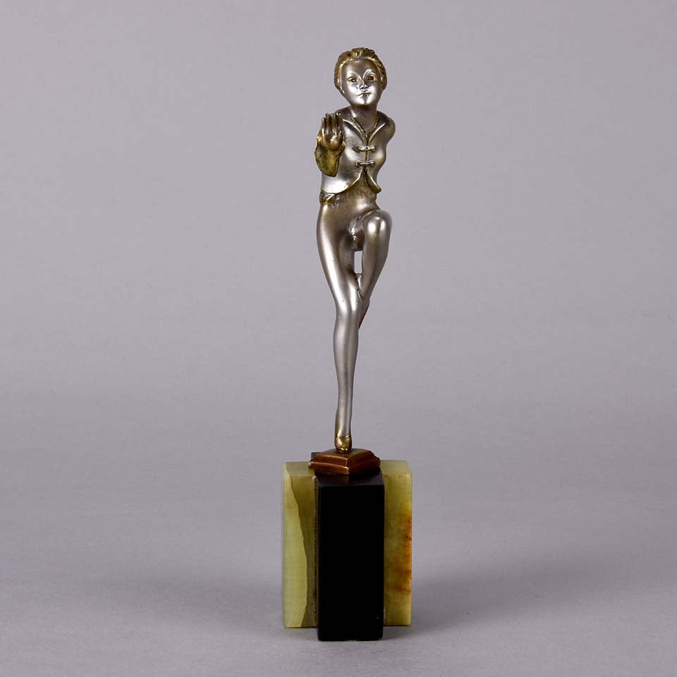 Lorenzl Con Brio  - Art Deco Bronze - Hickmet Fine Arts