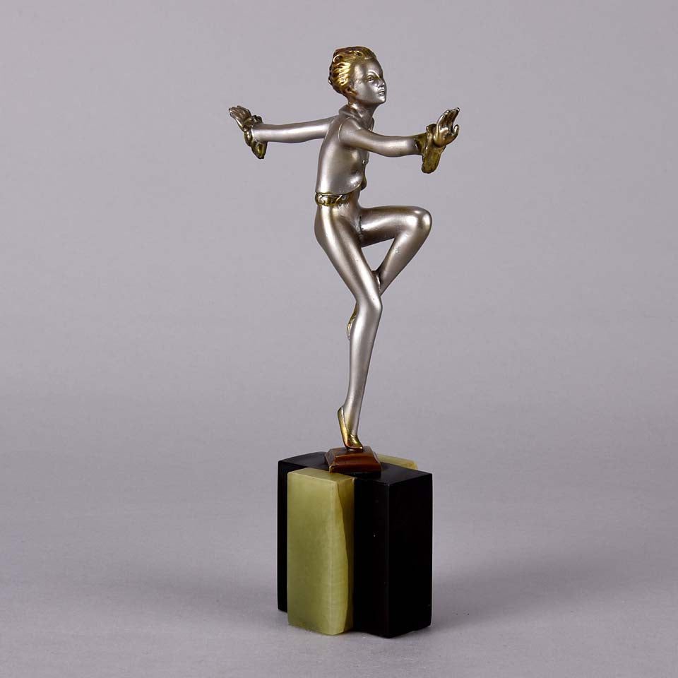 Lorenzl Con Brio  - Art Deco Bronze - Hickmet Fine Arts