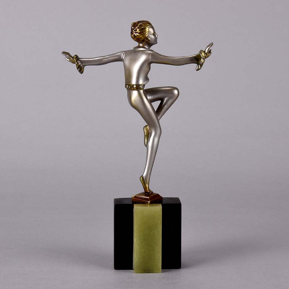 Lorenzl Con Brio  - Art Deco Bronze - Hickmet Fine Arts