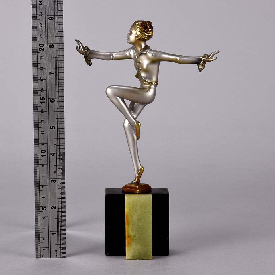 Lorenzl Con Brio  - Art Deco Bronze - Hickmet Fine Arts