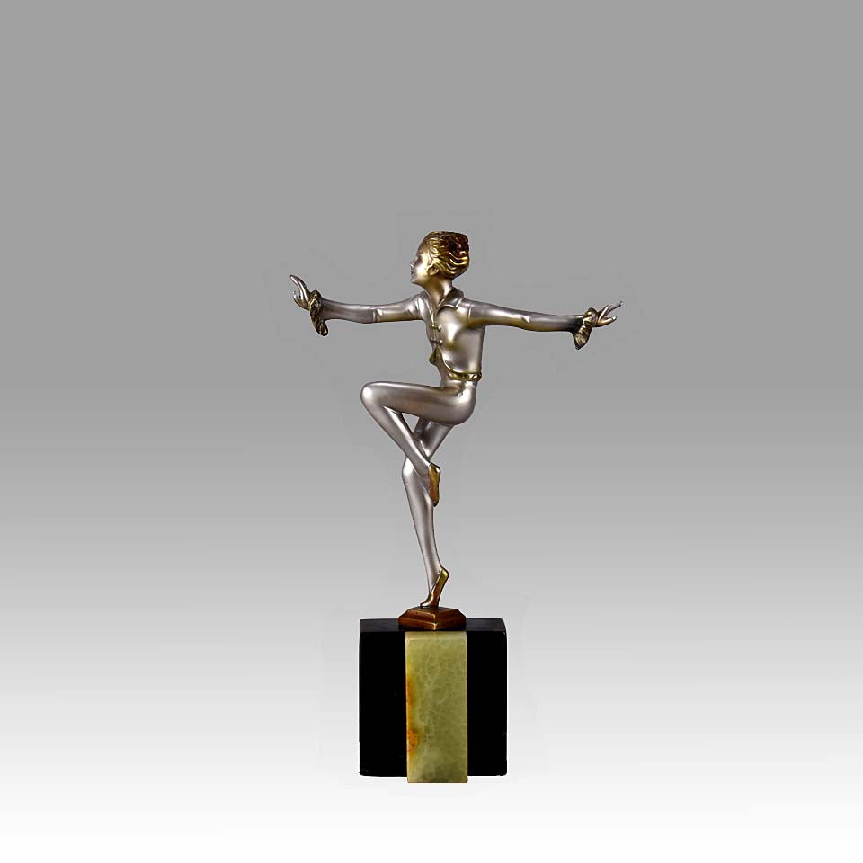 Lorenzl Con Brio  - Art Deco Bronze - Hickmet Fine Arts