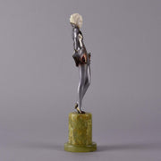 Curtsy lorenzl bronze and ivory