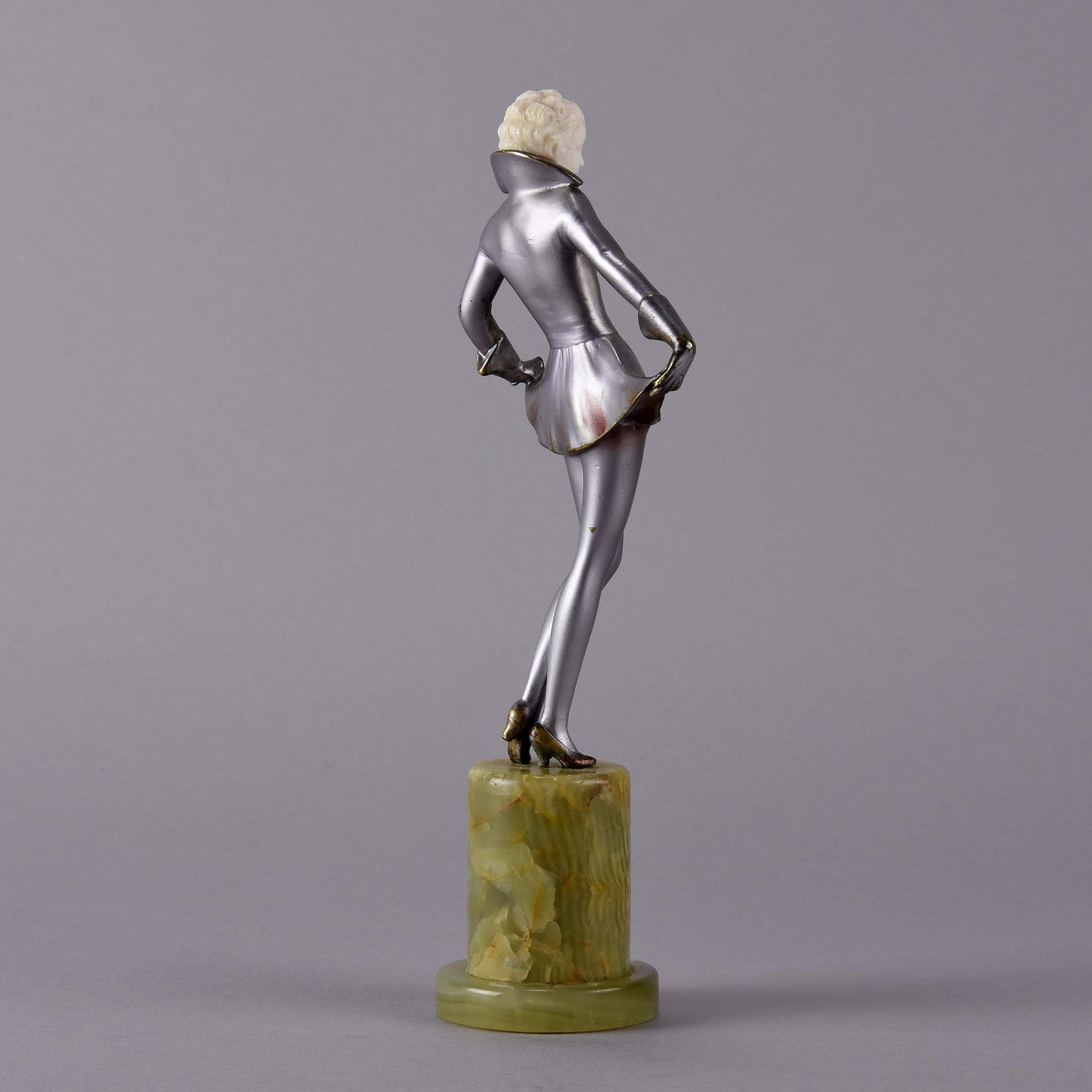 Curtsy lorenzl bronze and ivory