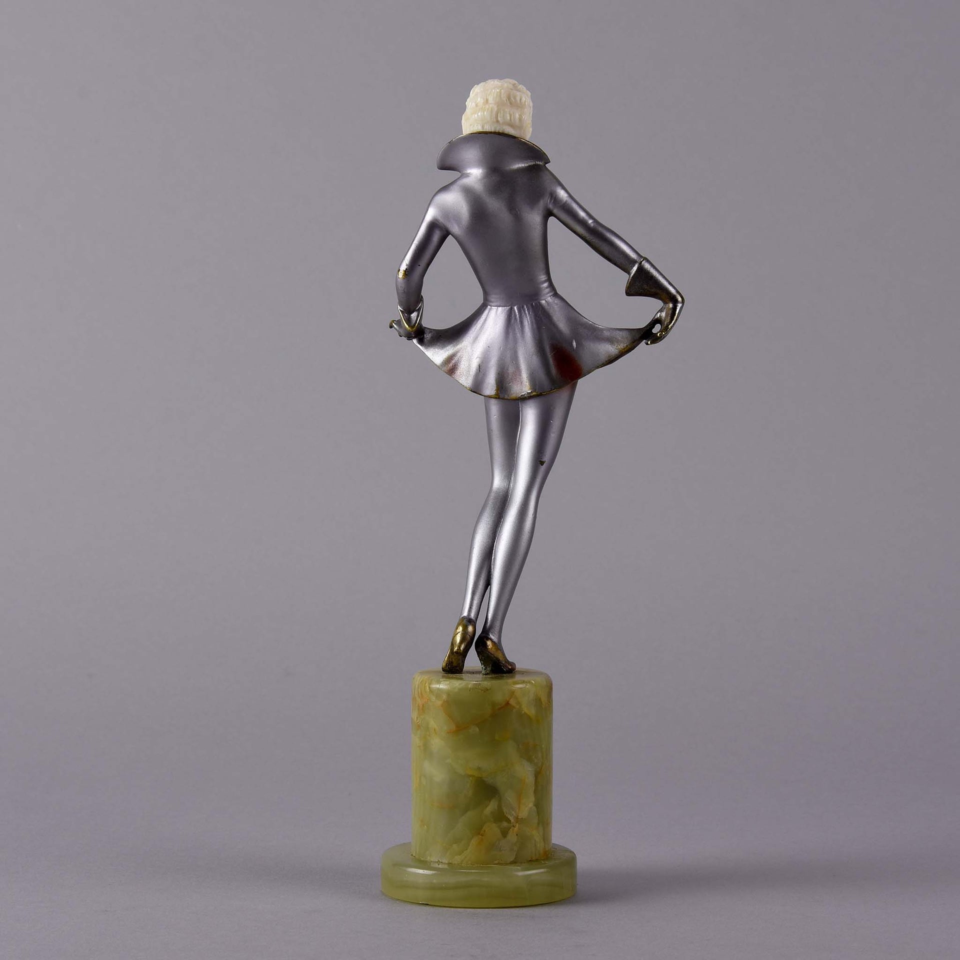 Curtsy lorenzl bronze and ivory