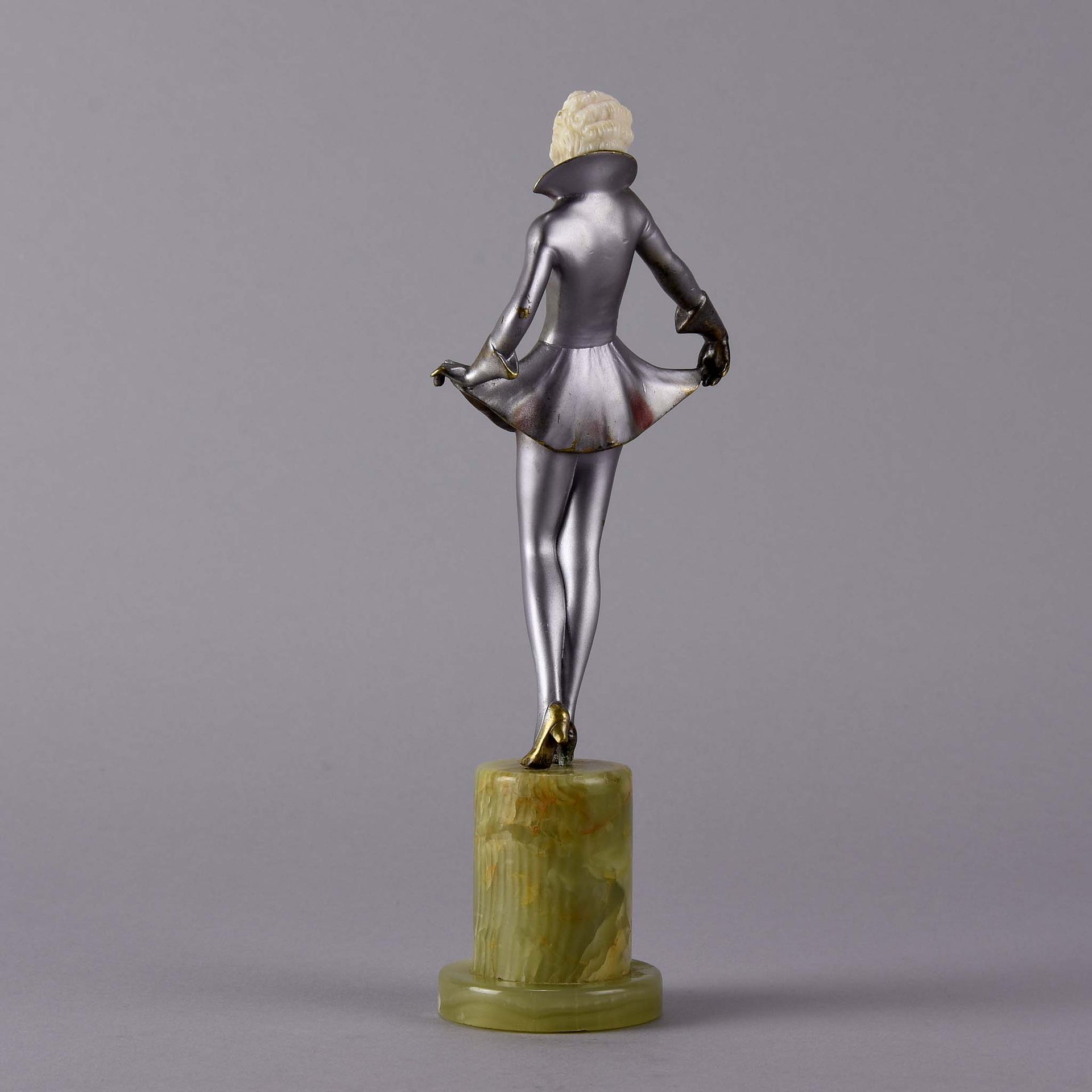 Curtsy lorenzl bronze and ivory